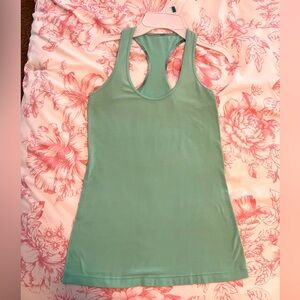 Lululemon racerback cotton tank est size 4/6 PTP 13